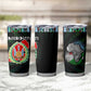Djibouti Roots Tumbler Cup African Pride in Fingerprint and Tribal Colors