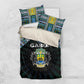 Gabon Roots Bedding Set African Pride in Fingerprint and Tribal Colors