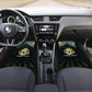 Gabon Roots Car Mats African Pride in Fingerprint and Tribal Colors