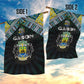 Gabon Roots Garden Flag African Pride in Fingerprint and Tribal Colors