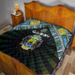Gabon Roots Quilt African Pride in Fingerprint and Tribal Colors
