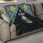 Gabon Roots Quilt African Pride in Fingerprint and Tribal Colors