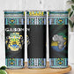 Gabon Roots Skinny Tumbler African Pride in Fingerprint and Tribal Colors
