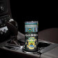 Gabon Roots Skinny Tumbler African Pride in Fingerprint and Tribal Colors