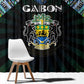 Gabon Roots Window Curtain African Pride in Fingerprint and Tribal Colors