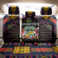 Mauritius Roots Back Car Seat Cover African Pride in Fingerprint and Tribal Colors