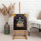 Mauritius Roots Canvas Wall Art African Pride in Fingerprint and Tribal Colors