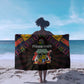 Mauritius Roots Sarong African Pride in Fingerprint and Tribal Colors