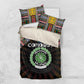 Comoros Roots Bedding Set African Pride in Fingerprint and Tribal Colors