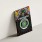 Comoros Roots Canvas Wall Art African Pride in Fingerprint and Tribal Colors