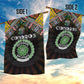 Comoros Roots Garden Flag African Pride in Fingerprint and Tribal Colors
