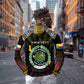 Personalized Comoros Roots Hoodie African Pride in Fingerprint and Tribal Colors
