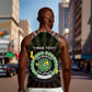 Personalized Comoros Roots Men Tank Top African Pride in Fingerprint and Tribal Colors