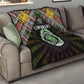Comoros Roots Quilt African Pride in Fingerprint and Tribal Colors
