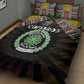 Comoros Roots Quilt Bed Set African Pride in Fingerprint and Tribal Colors