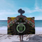 Comoros Roots Sarong African Pride in Fingerprint and Tribal Colors