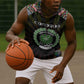 Personalized Comoros Roots Sleeveless Hoodie African Pride in Fingerprint and Tribal Colors - African Pride