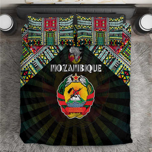 Mozambique Roots Bedding Set African Pride in Fingerprint and Tribal Colors