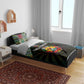 Mozambique Roots Bedding Set African Pride in Fingerprint and Tribal Colors