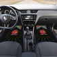Mozambique Roots Car Mats African Pride in Fingerprint and Tribal Colors