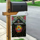 Mozambique Roots Garden Flag African Pride in Fingerprint and Tribal Colors