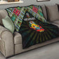 Mozambique Roots Quilt African Pride in Fingerprint and Tribal Colors