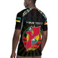 Personalized Mozambique Roots Rugby Jersey African Pride in Fingerprint and Tribal Colors