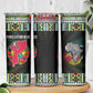 Mozambique Roots Skinny Tumbler African Pride in Fingerprint and Tribal Colors