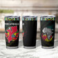 Mozambique Roots Tumbler Cup African Pride in Fingerprint and Tribal Colors