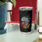 Mozambique Roots Tumbler Cup African Pride in Fingerprint and Tribal Colors