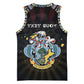 Personalized Seychelles Roots Basketball Jersey African Pride in Fingerprint and Tribal Colors - African Pride