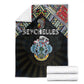 Seychelles Roots Blanket African Pride in Fingerprint and Tribal Colors