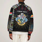 Personalized Seychelles Roots Bomber Jacket African Pride in Fingerprint and Tribal Colors