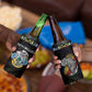 Seychelles Roots 4 in 1 Can Cooler Tumbler African Pride in Fingerprint and Tribal Colors
