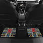 Seychelles Roots Car Mats African Pride in Fingerprint and Tribal Colors