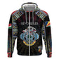 Personalized Seychelles Roots Hoodie African Pride in Fingerprint and Tribal Colors