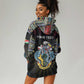 Personalized Seychelles Roots Hoodie Dress African Pride in Fingerprint and Tribal Colors