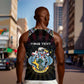 Personalized Seychelles Roots Men Tank Top African Pride in Fingerprint and Tribal Colors