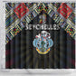 Seychelles Roots Shower Curtain African Pride in Fingerprint and Tribal Colors