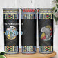 Seychelles Roots Skinny Tumbler African Pride in Fingerprint and Tribal Colors