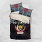 DR Congo Roots Bedding Set African Pride in Fingerprint and Tribal Colors