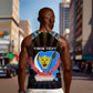 Personalized DR Congo Roots Men Tank Top African Pride in Fingerprint and Tribal Colors