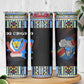 DR Congo Roots Skinny Tumbler African Pride in Fingerprint and Tribal Colors