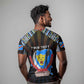 Personalized DR Congo Roots T shirt African Pride in Fingerprint and Tribal Colors
