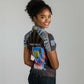 Personalized DR Congo Roots Women Polo Shirt African Pride in Fingerprint and Tribal Colors
