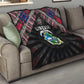 Liberia Roots Quilt African Pride in Fingerprint and Tribal Colors