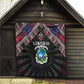 Liberia Roots Quilt African Pride in Fingerprint and Tribal Colors