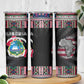 Liberia Roots Skinny Tumbler African Pride in Fingerprint and Tribal Colors