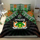 Niger Roots Bedding Set African Pride in Fingerprint and Tribal Colors