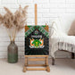 Niger Roots Canvas Wall Art African Pride in Fingerprint and Tribal Colors
